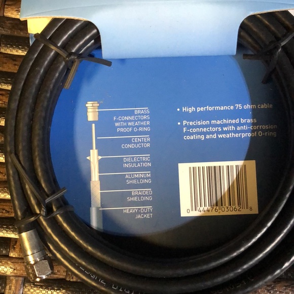 Terk By Audiovox 12’ RG6 Cable - Picture 2 of 2